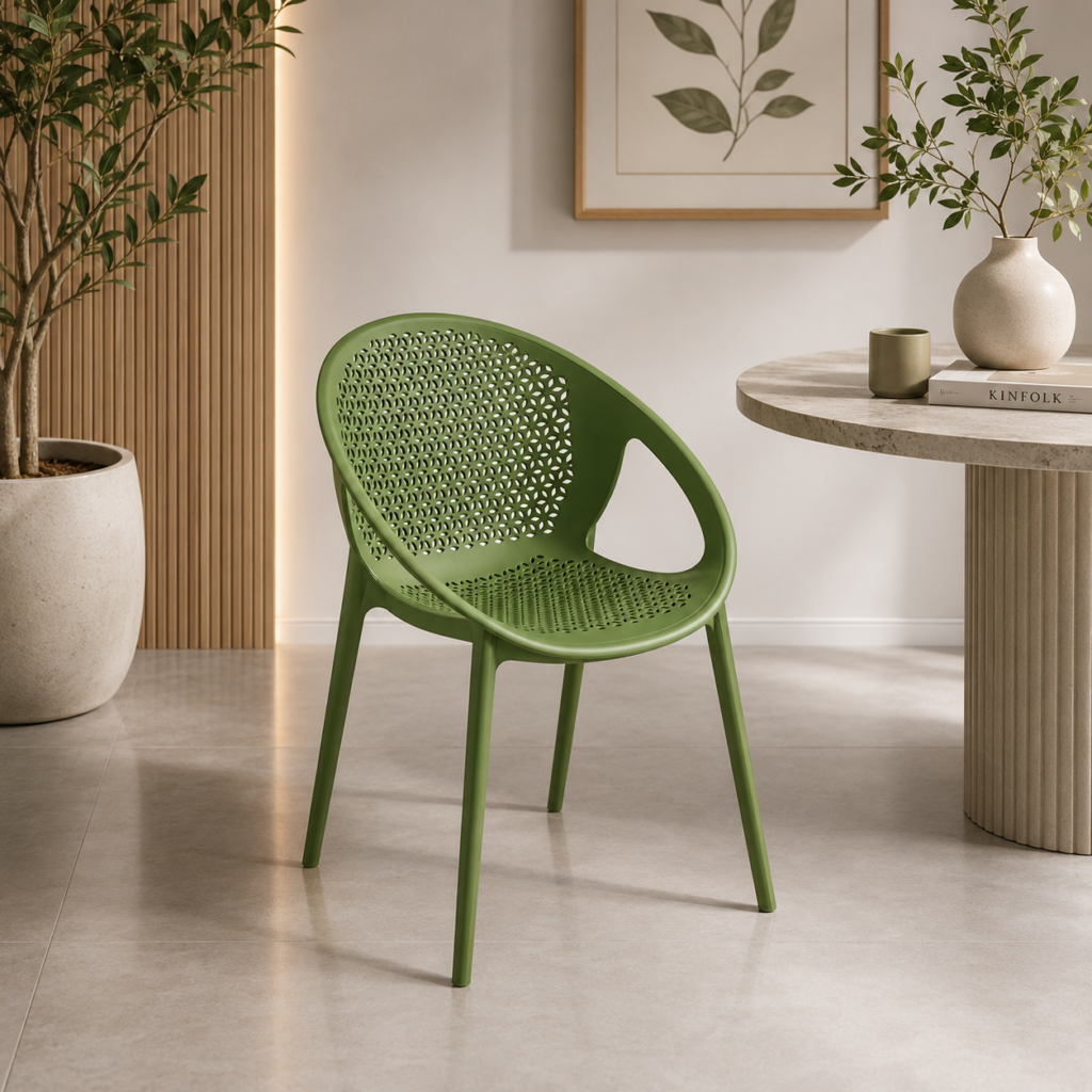كرسي مفرد بلاستيك FC-103 GREEN