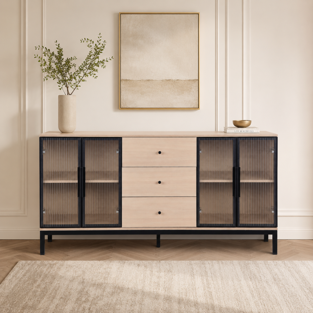 دولاب بوفيه 160 سم Y-001 L.WOOD